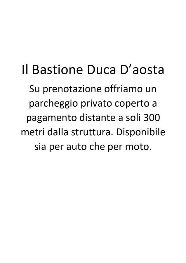 Il Bastione Duca D'Aosta Bed and Breakfast Τράπανι Εξωτερικό φωτογραφία